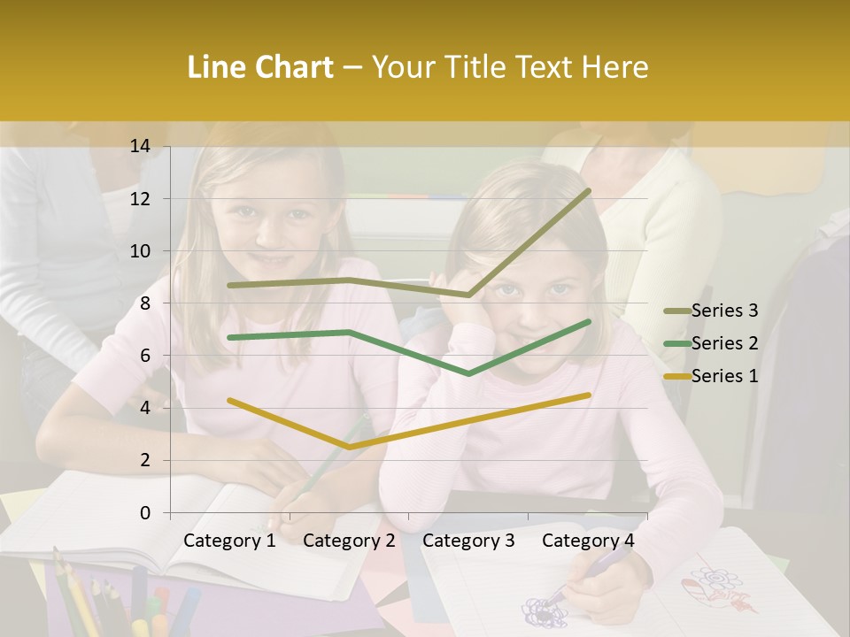 Education Children Smiling PowerPoint Template
