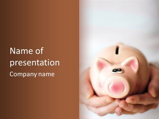 Savings Investment Present PowerPoint Template