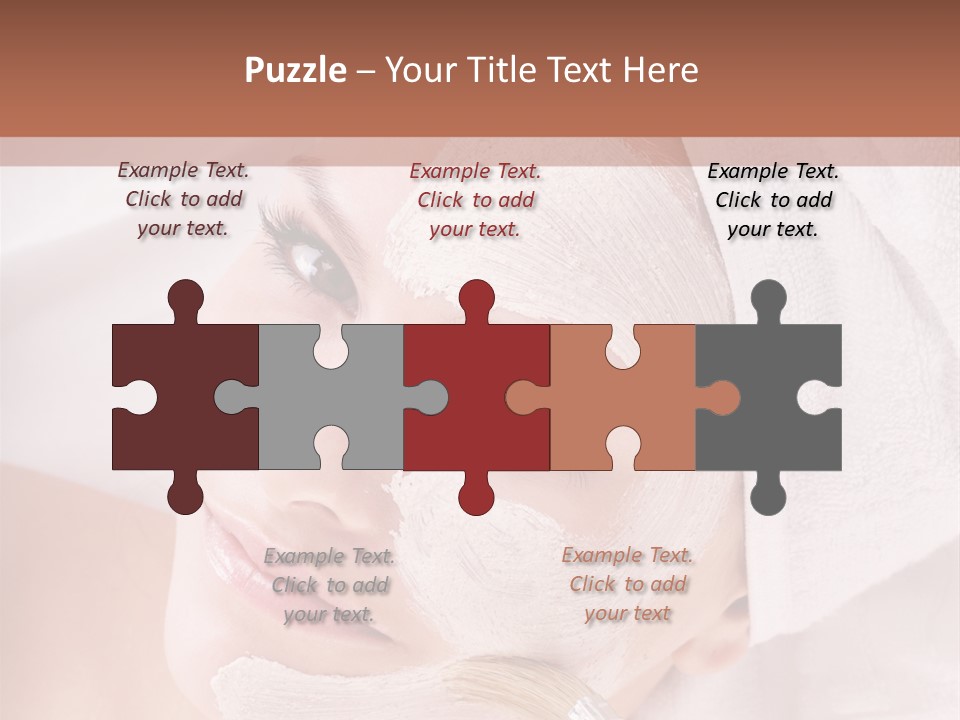 Therapy Facial Attractive PowerPoint Template