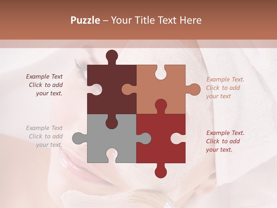 Therapy Facial Attractive PowerPoint Template