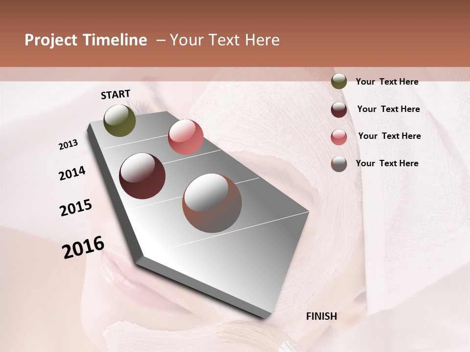 Therapy Facial Attractive PowerPoint Template