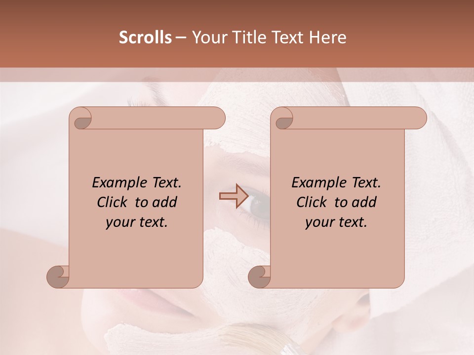 Therapy Facial Attractive PowerPoint Template
