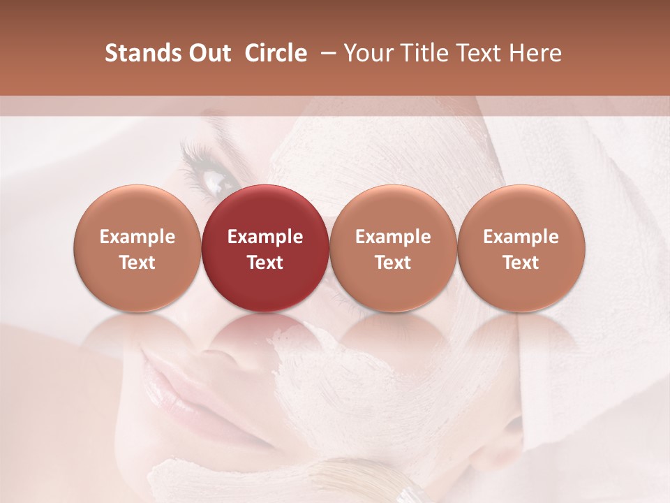 Therapy Facial Attractive PowerPoint Template