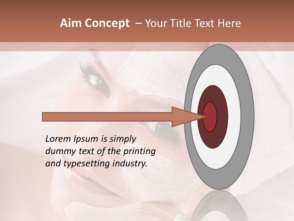 Therapy Facial Attractive PowerPoint Template