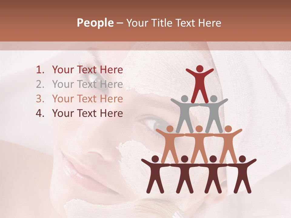 Therapy Facial Attractive PowerPoint Template