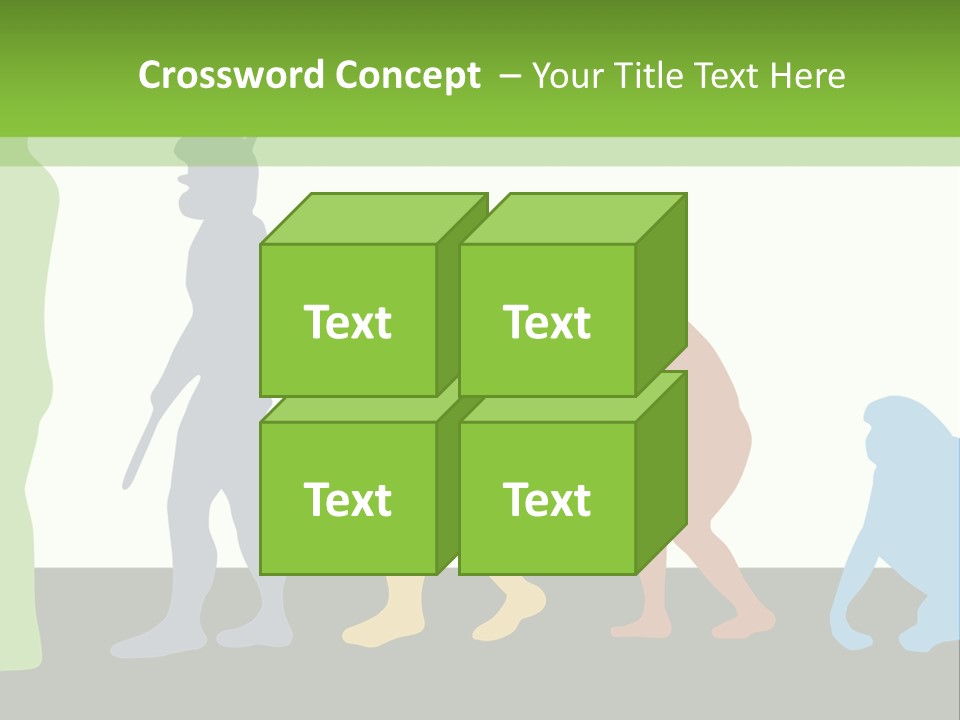 Australopithecus Beginning Neanderthal PowerPoint Template