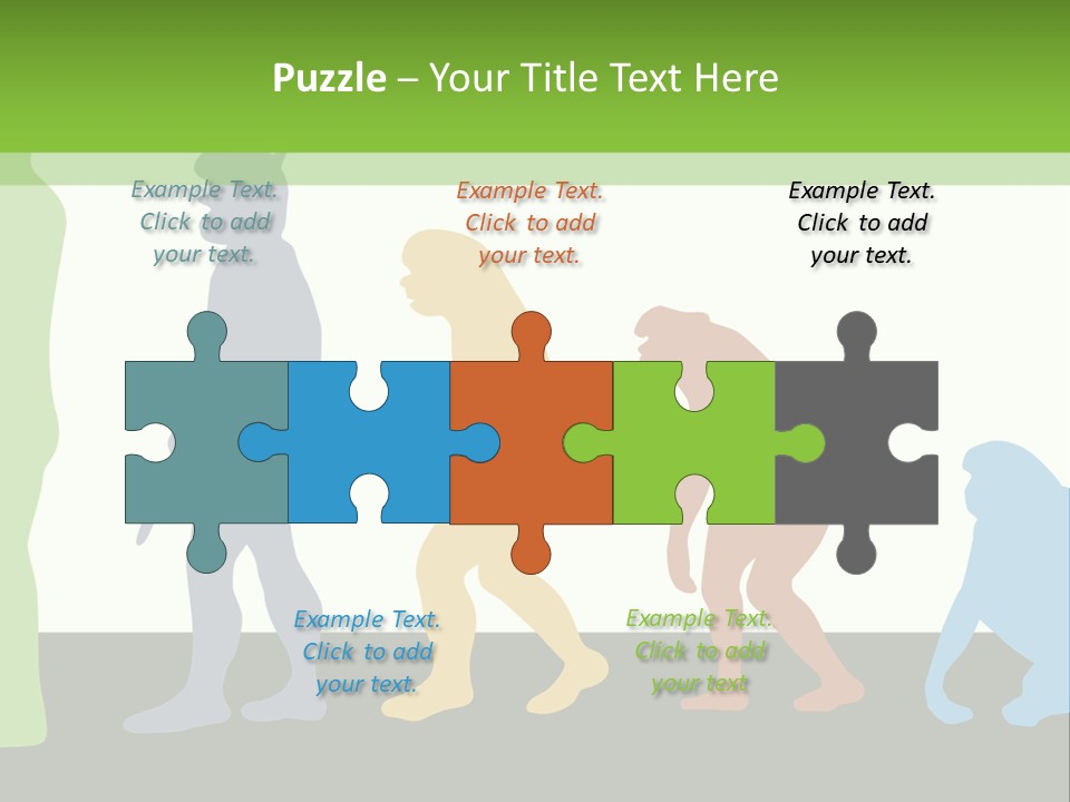 Australopithecus Beginning Neanderthal PowerPoint Template