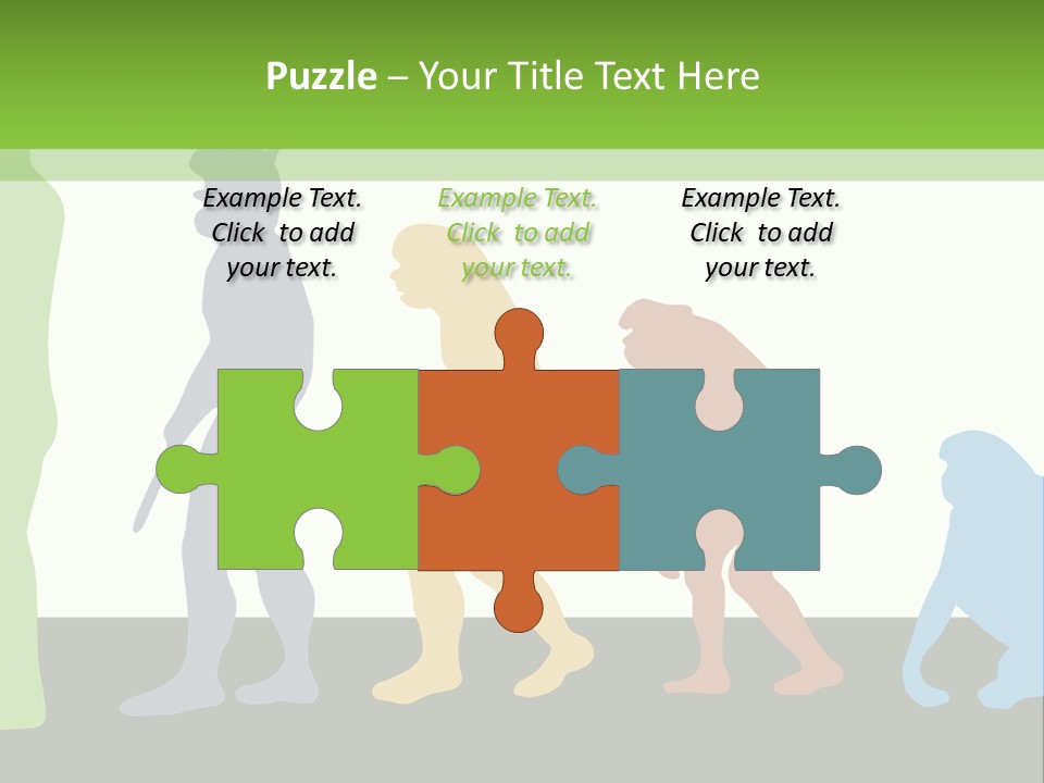 Australopithecus Beginning Neanderthal PowerPoint Template