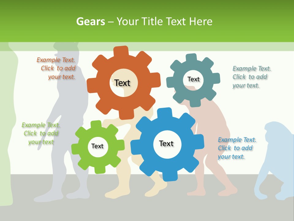 Australopithecus Beginning Neanderthal PowerPoint Template