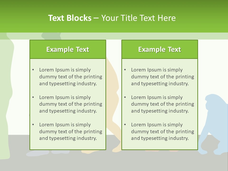 Australopithecus Beginning Neanderthal PowerPoint Template