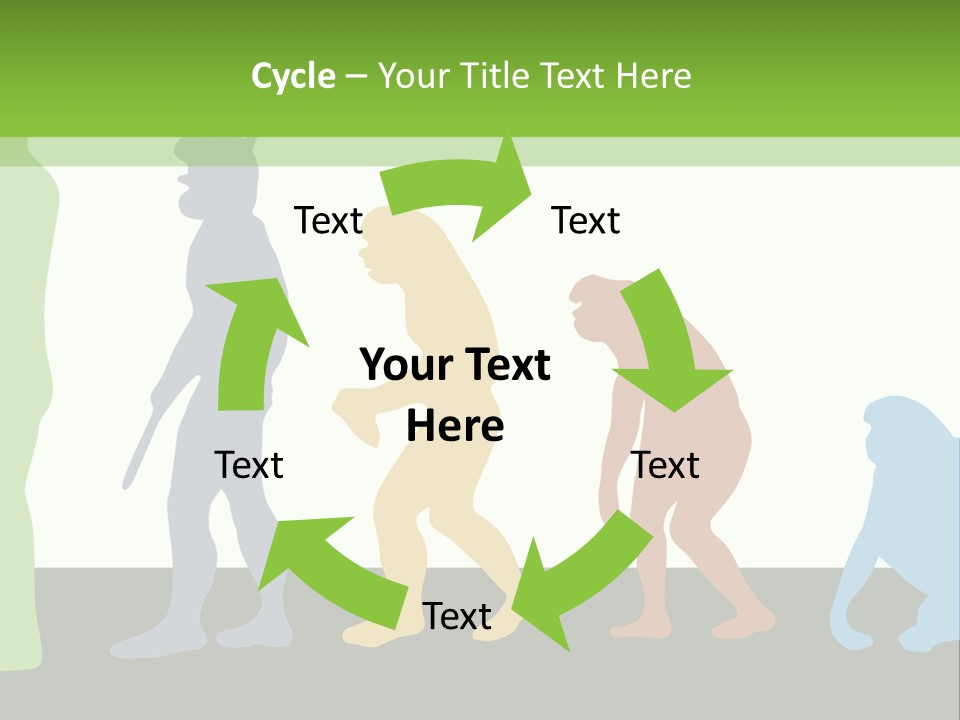 Australopithecus Beginning Neanderthal PowerPoint Template