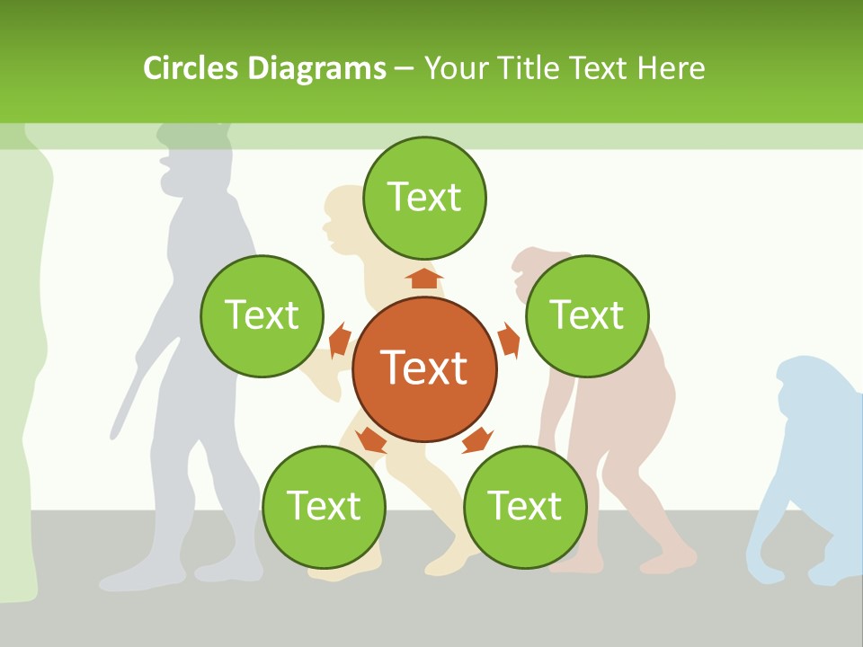 Australopithecus Beginning Neanderthal PowerPoint Template