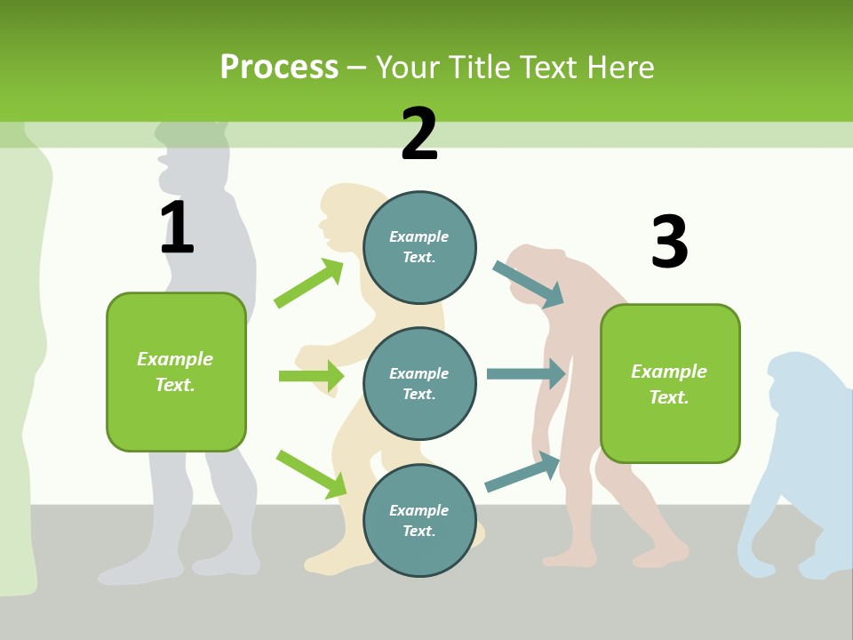 Australopithecus Beginning Neanderthal PowerPoint Template