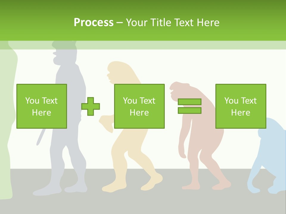 Australopithecus Beginning Neanderthal PowerPoint Template