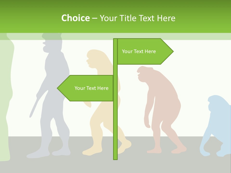 Australopithecus Beginning Neanderthal PowerPoint Template
