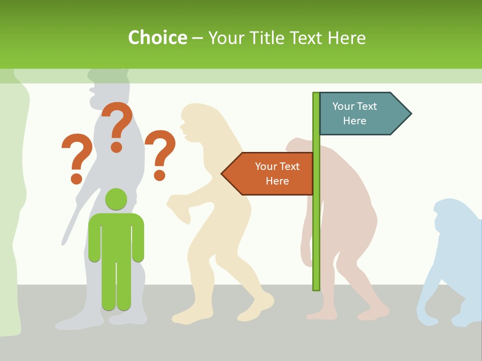 Australopithecus Beginning Neanderthal PowerPoint Template