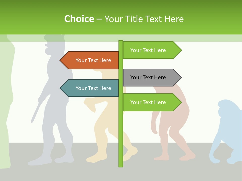 Australopithecus Beginning Neanderthal PowerPoint Template