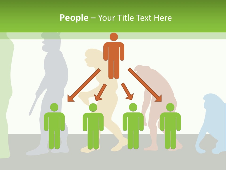 Australopithecus Beginning Neanderthal PowerPoint Template