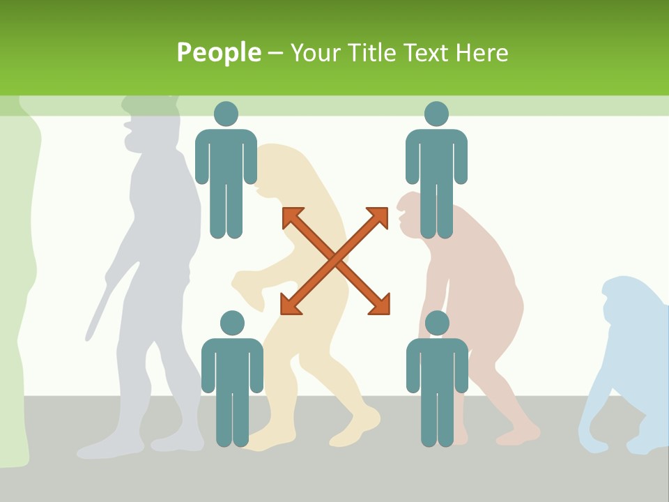 Australopithecus Beginning Neanderthal PowerPoint Template