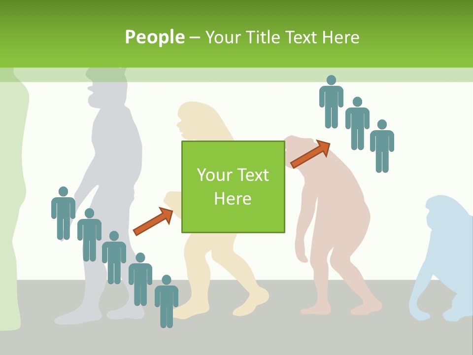 Australopithecus Beginning Neanderthal PowerPoint Template