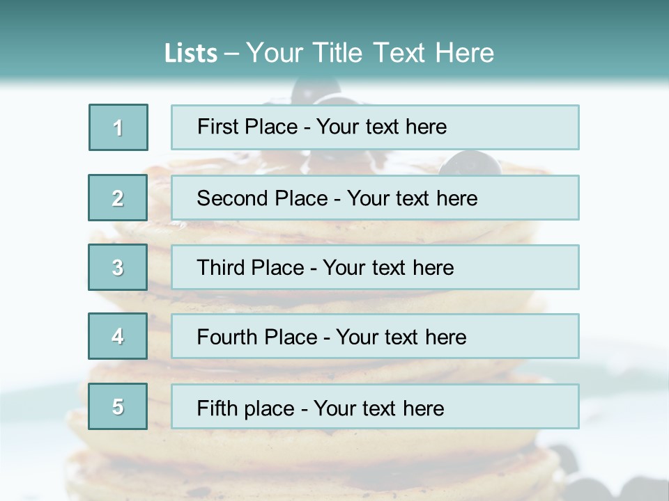 Culinary Nutritious Cuisine PowerPoint Template