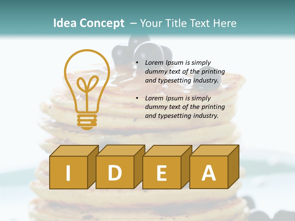 Culinary Nutritious Cuisine PowerPoint Template