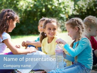 Smiling Season Summertime PowerPoint Template