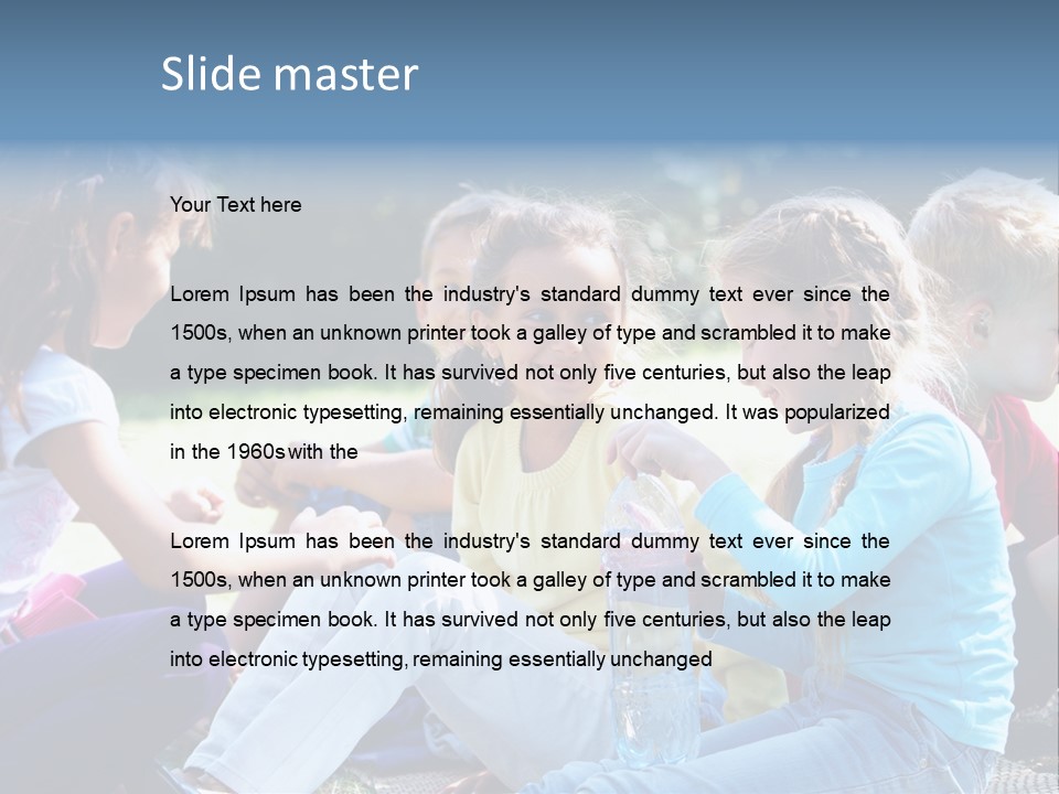 Smiling Season Summertime PowerPoint Template