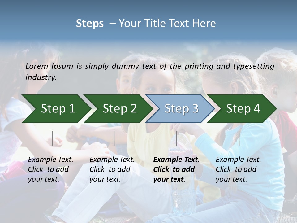 Smiling Season Summertime PowerPoint Template