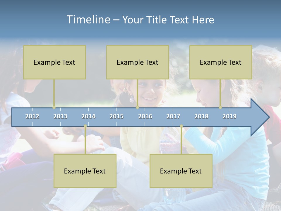 Smiling Season Summertime PowerPoint Template