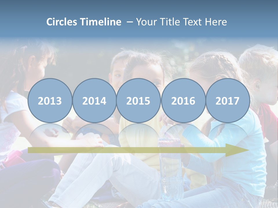 Smiling Season Summertime PowerPoint Template