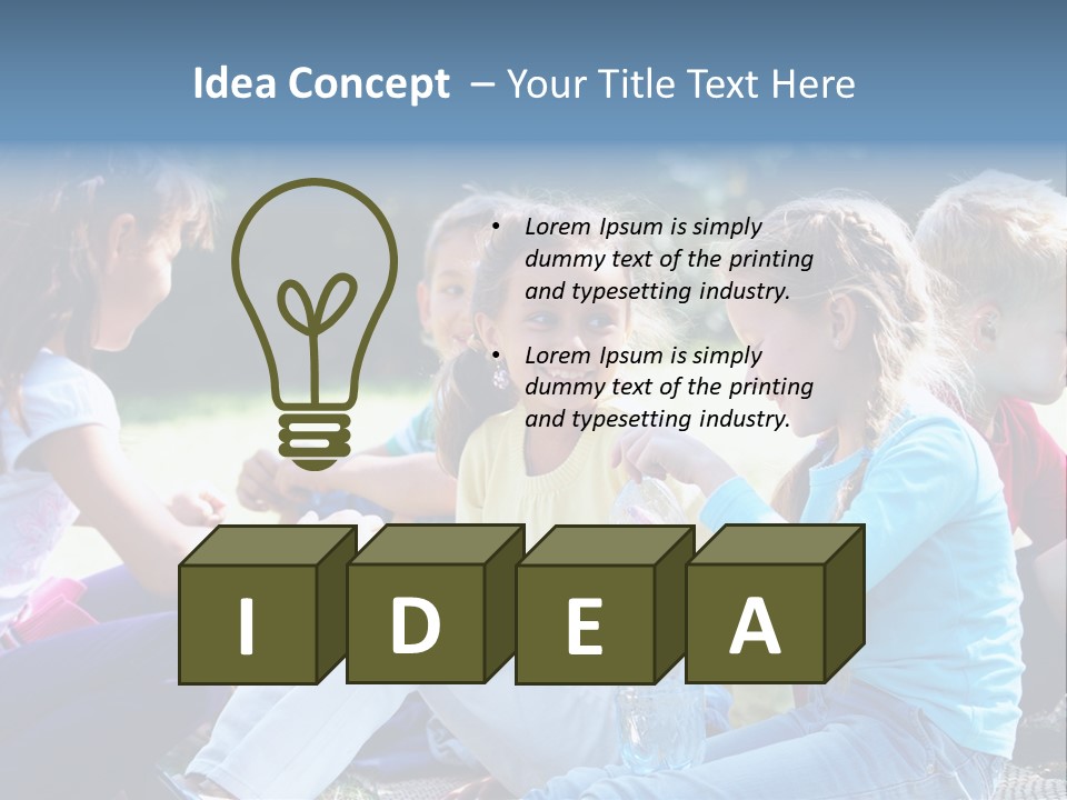 Smiling Season Summertime PowerPoint Template