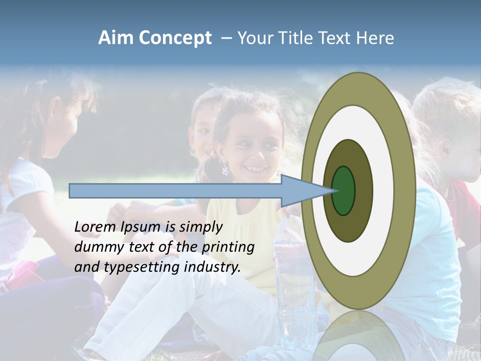 Smiling Season Summertime PowerPoint Template