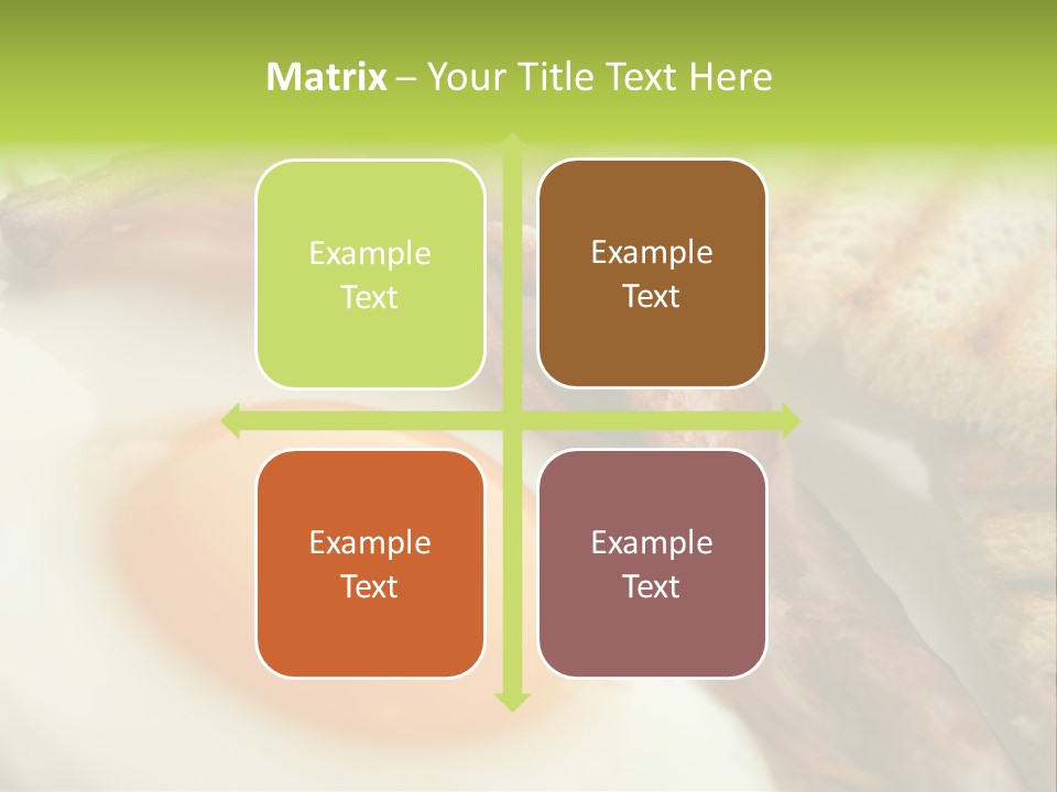 Plate Hungry Breakfast PowerPoint Template