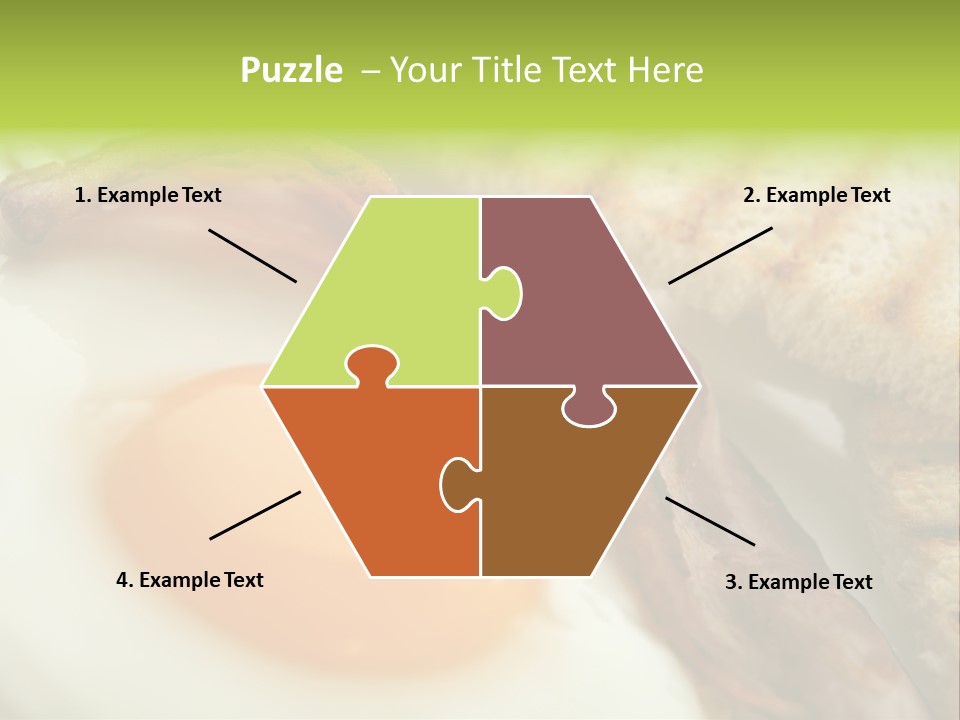 Plate Hungry Breakfast PowerPoint Template