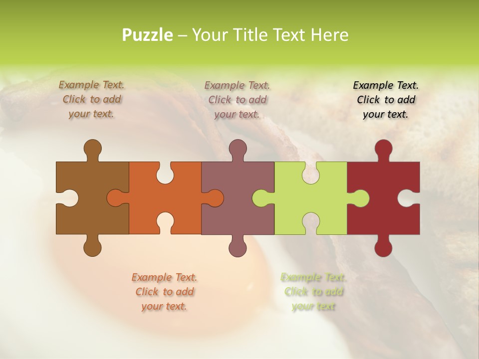 Plate Hungry Breakfast PowerPoint Template