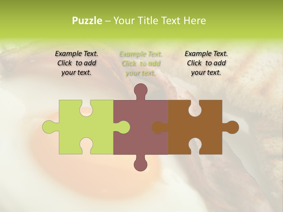 Plate Hungry Breakfast PowerPoint Template