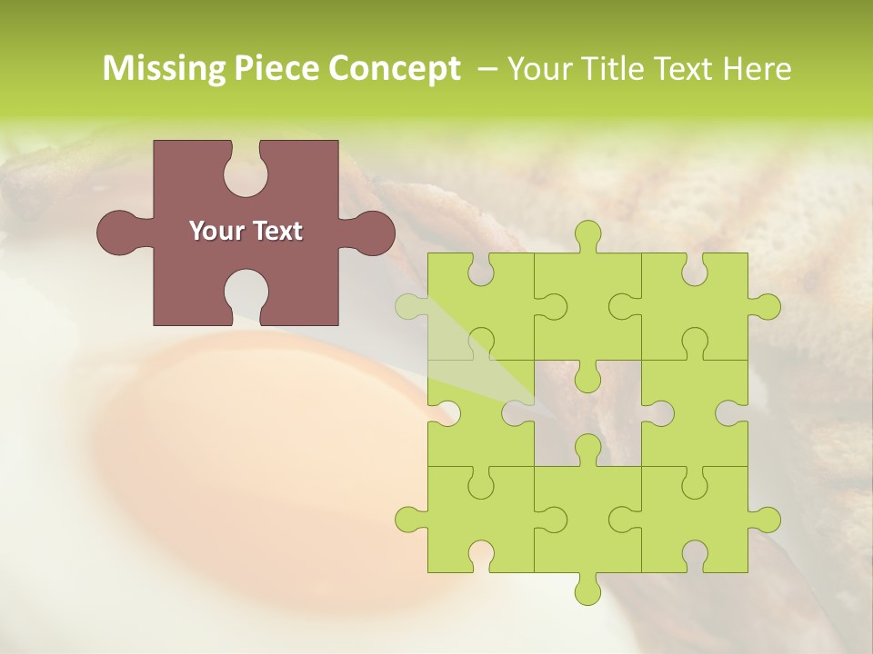 Plate Hungry Breakfast PowerPoint Template