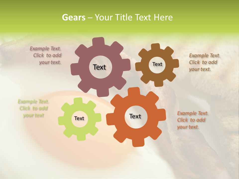 Plate Hungry Breakfast PowerPoint Template