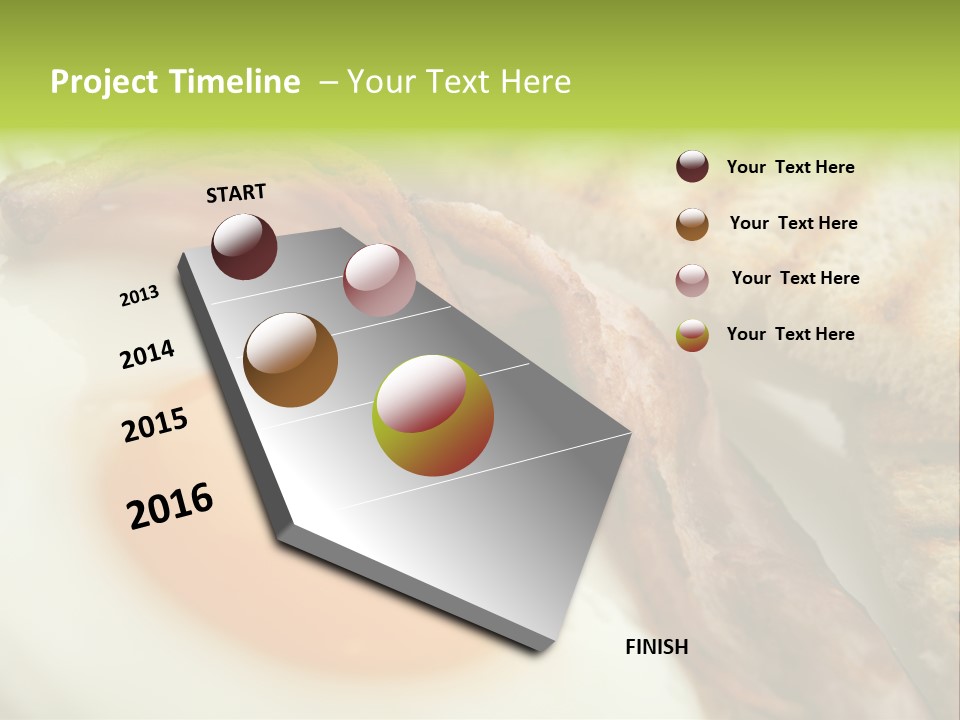 Plate Hungry Breakfast PowerPoint Template