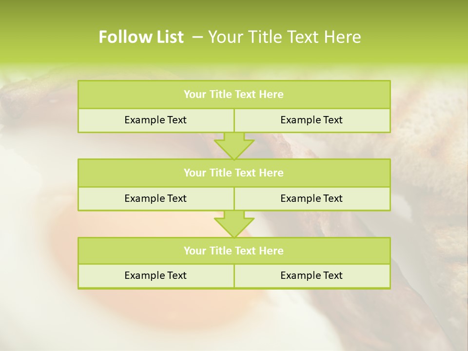 Plate Hungry Breakfast PowerPoint Template
