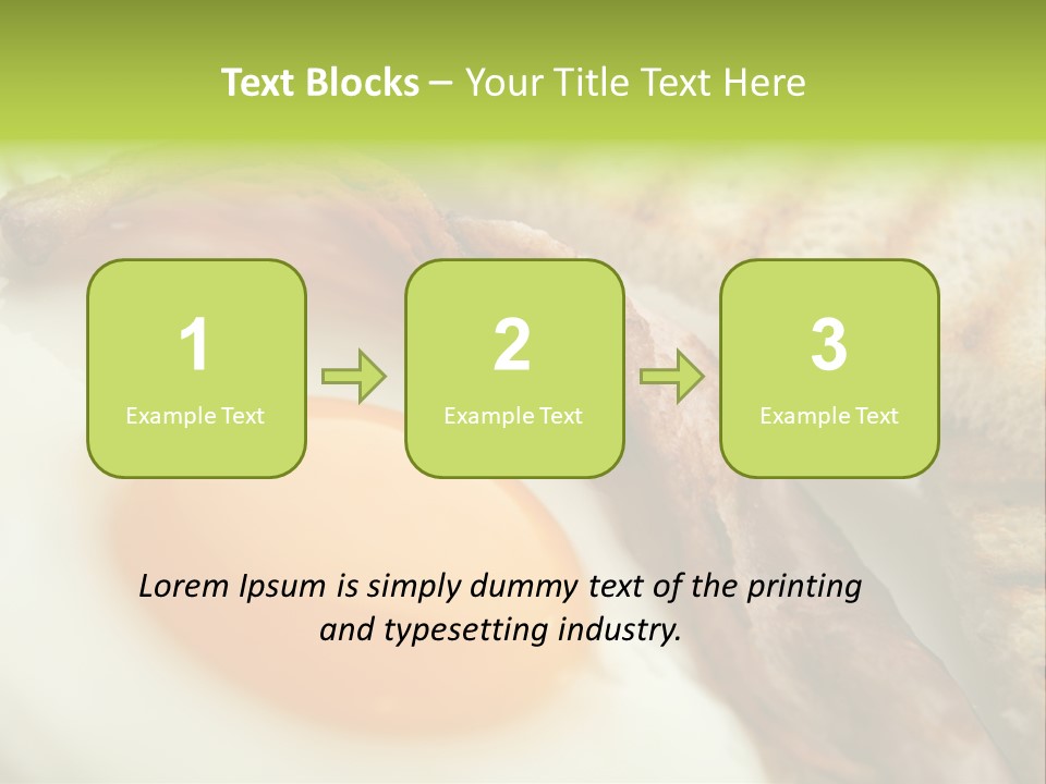 Plate Hungry Breakfast PowerPoint Template