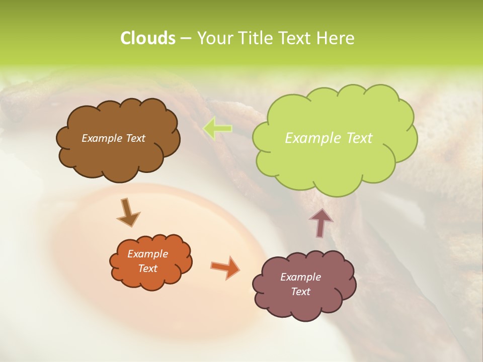 Plate Hungry Breakfast PowerPoint Template