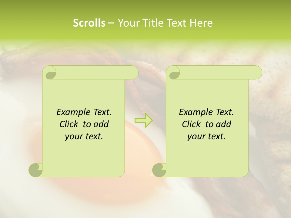 Plate Hungry Breakfast PowerPoint Template