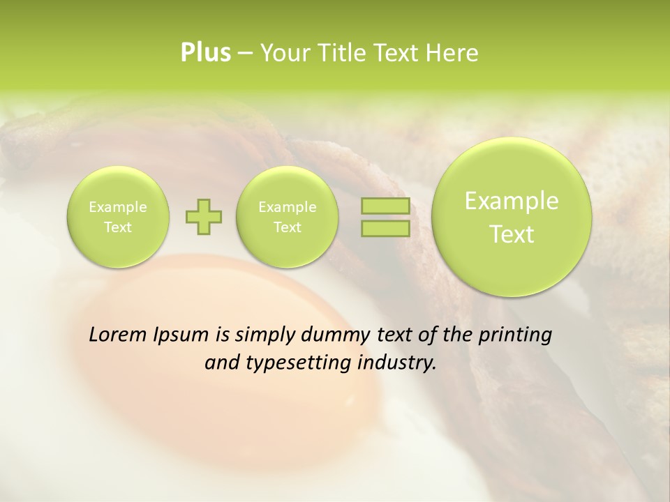 Plate Hungry Breakfast PowerPoint Template