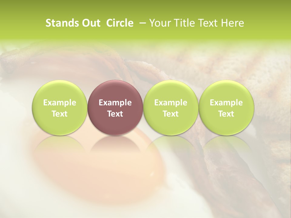 Plate Hungry Breakfast PowerPoint Template