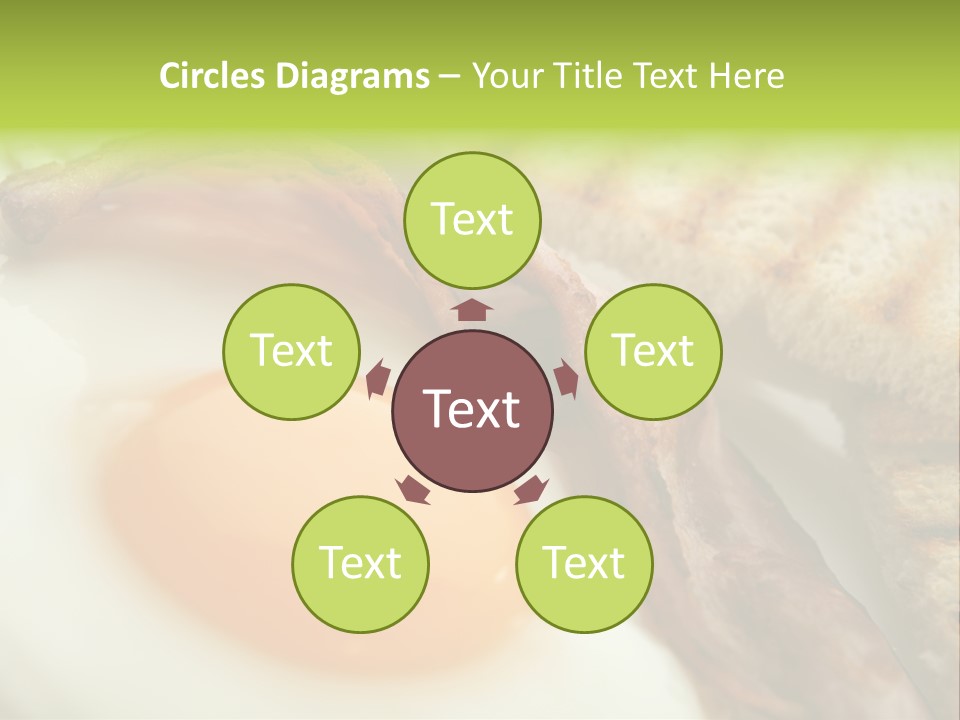 Plate Hungry Breakfast PowerPoint Template