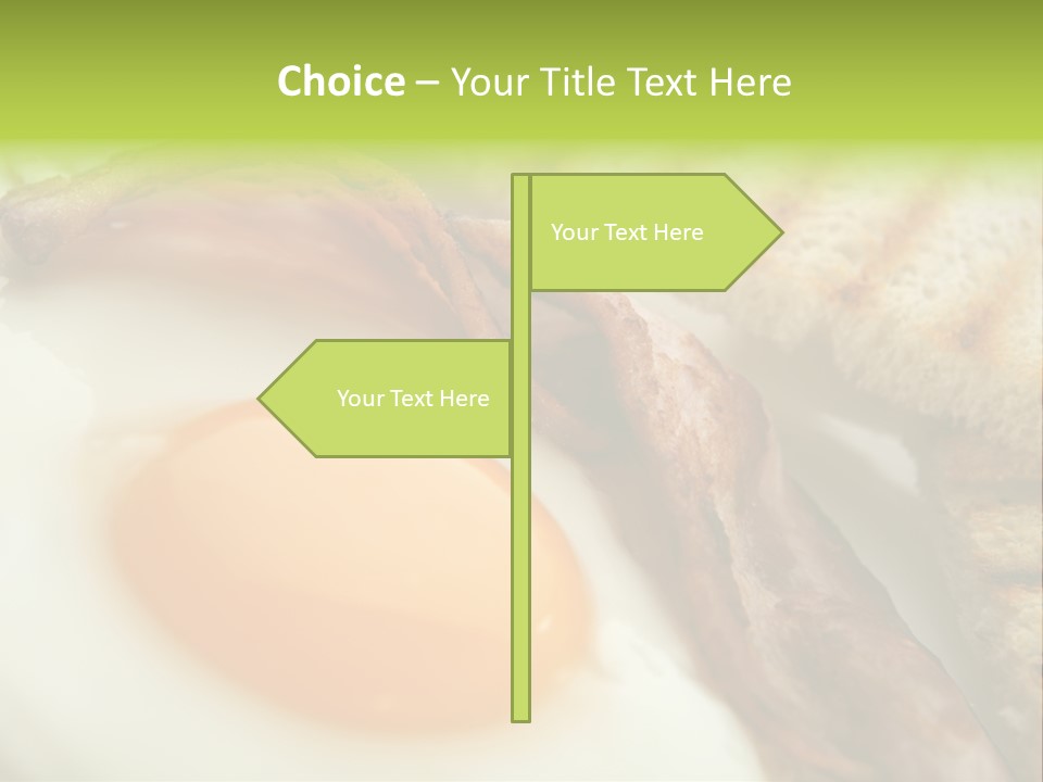 Plate Hungry Breakfast PowerPoint Template