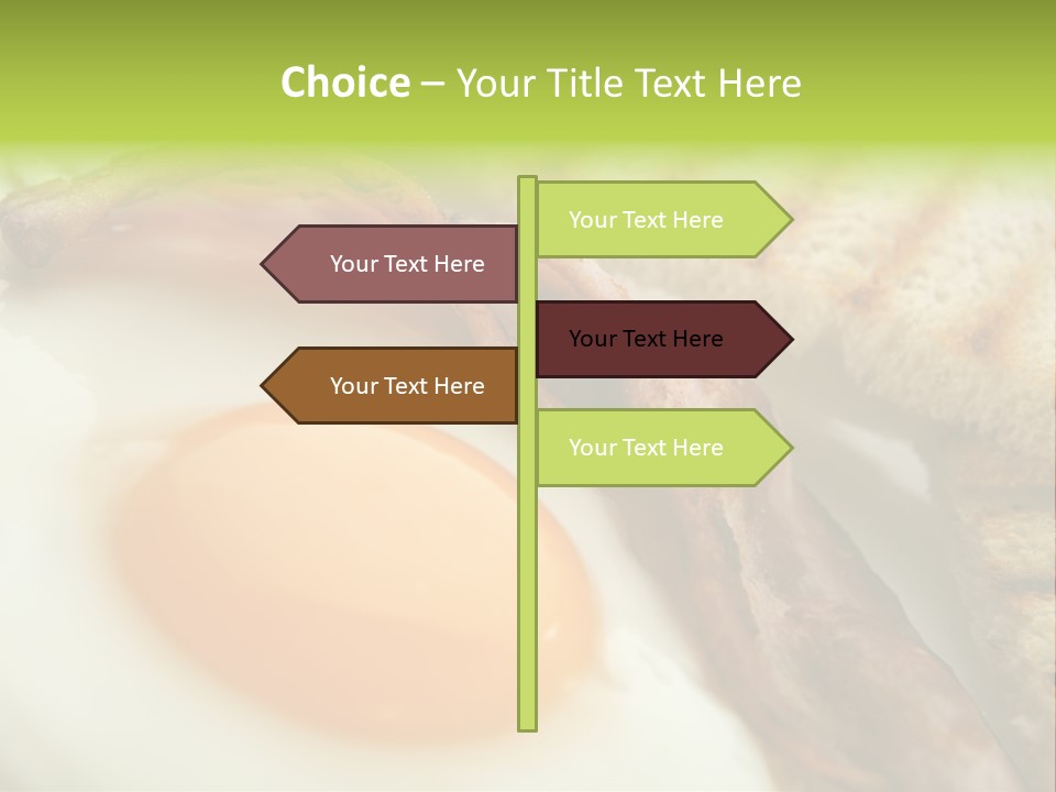 Plate Hungry Breakfast PowerPoint Template