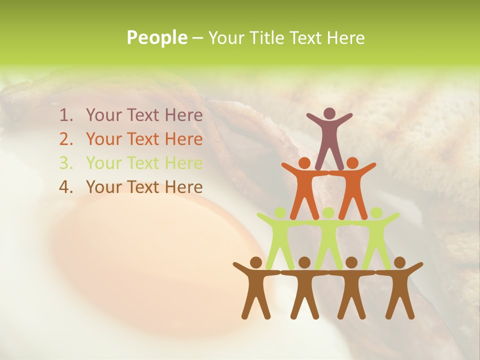 Plate Hungry Breakfast PowerPoint Template